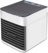 Mini Ar Condicionado Portátil Branco 110V USB Umidificador Purificador 3 Velocidades Ideal para Quartos