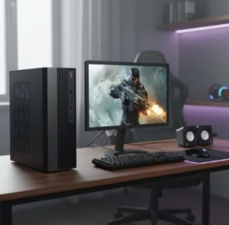 Mini Desktop Intel Core I5 3470 8gb Ram Ssd 240b+monitor 19"+teclado e mouse +caixa de som+wifi 5G usb+Windows 11+ office 2024 +adptador BLuetooh