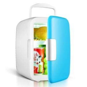 MINI GELADEIRA FRIGOBAR 2 EM 1 REFRIGERADOR E AQUECEDOR 12V 4L RETRO CASA E CARRO 4 LITROS