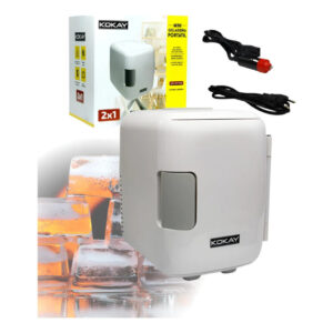 Mini Geladeira Portatil 4L 12V 127V Casa, Carro, Van, Onibus