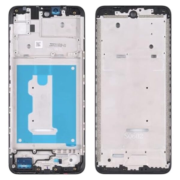 MKLSRWOING Peças de substituição de telefone celular Placa de moldura de estrutura LCD da casa frontal para Motorola Moto E40 / E30 Acessórios telefônicos