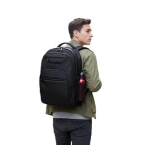 Mochila para Notebook com Saída USB – Poliéster Resistente, Compartimento Acolchoado e Múltiplos Bolsos