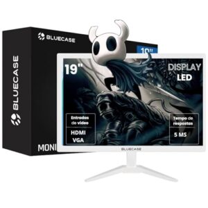 Monitor 19 Polegadas Branco Tela Hd Led Hdmi Vga Pro 16:10