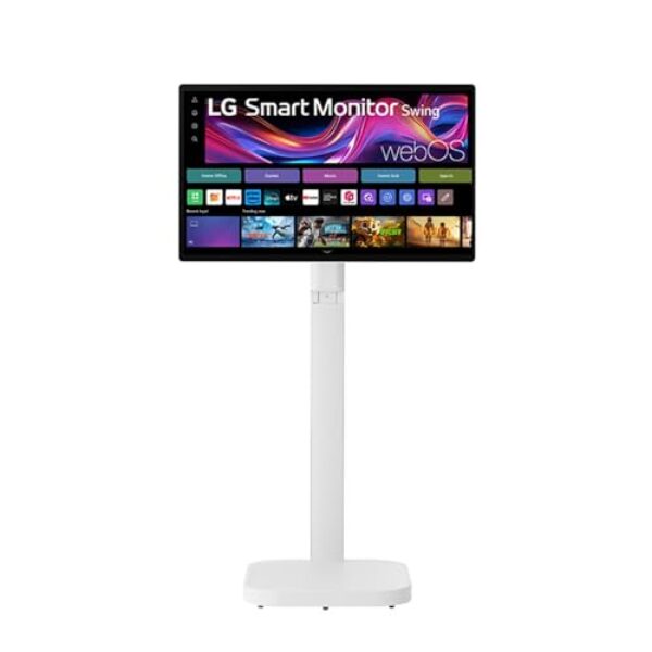 Monitor LG Smart - Tela IPS Touch 4K UHD 32", WebOS, ThinQ Home, Air Play, Screen Share, Bluetooth, – 32U889SA-W