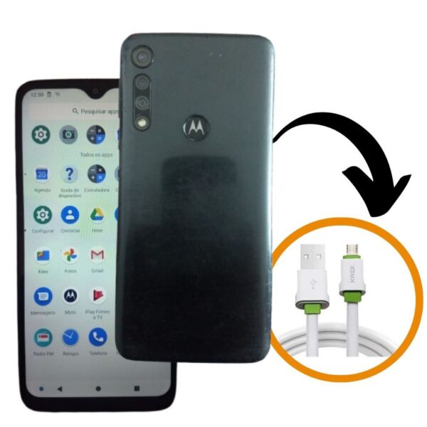 Moto G8 Play 32GB Android 10, modelo XT-2015-2 Dual SIM + entrada cartão de memoria