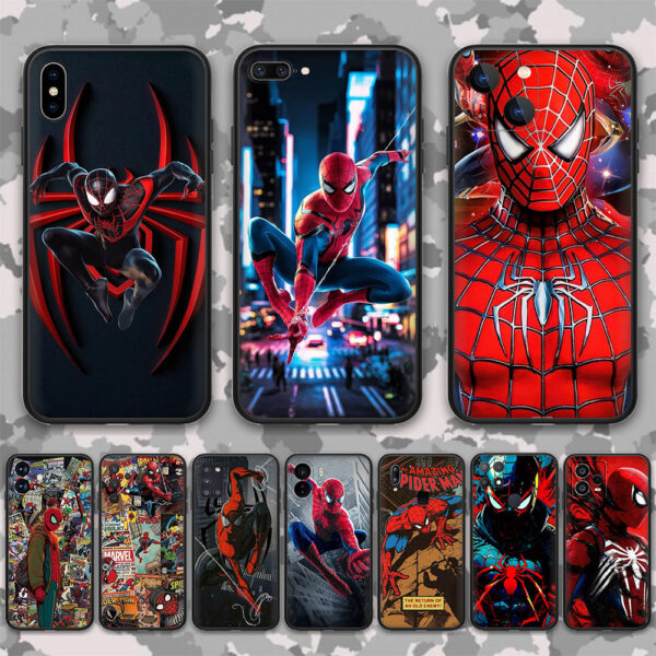 Motorola Moto E13 E20 E22 E22i G10 G20 G30 G9 G9play Capa De Silicone Macio 4A2Z Homem Aranha Telefone Personalizada