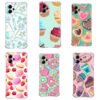 Motorola Moto G13, Moto G14, Moto G23 Capa Tpu Desenhos Variados Capinha Case Doce, Sorvete, Bala.