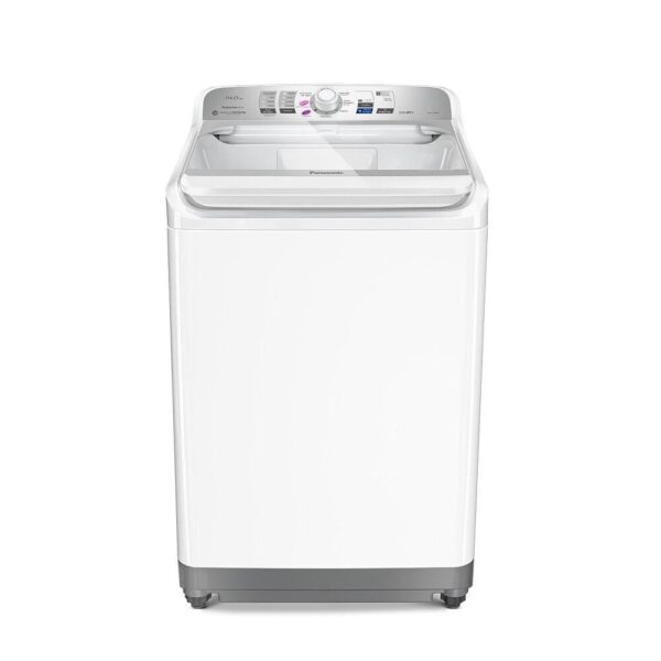 Máquina de Lavar Panasonic 14kg Branca Roupa Pesada 9 Programas Econômica c/ Filtro