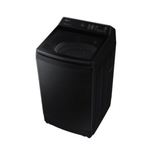 Máquina de Lavar Samsung 14kg Black Digital Inverter WA14CG Roupas Limpas e Econômica