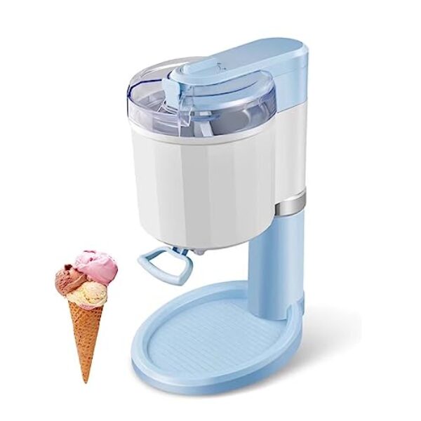 Máquina de Raspadinha 1L máquina de sorvete mini fabricante frutas para casa milkshake elétrica faça você mesmo cozinha automática sobremesa Faz Sorvete Cremoso