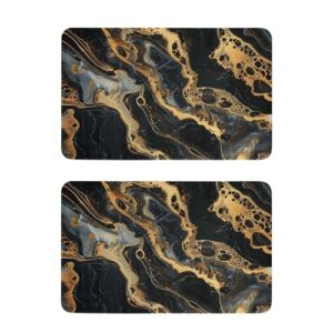 Mármore preto dourado sem costura figura decorativa para porta de lava-louças ímã reutilizável capas magnéticas de geladeira painel de capa de lava-louças decoração de férias para lavavajillas 10 x