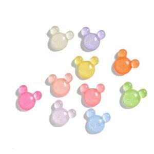 Ímãs decorativos de mouse para geladeira, 16 peças, design gradiente colorido, para quadro branco e cozinha (16 peças gradiente)