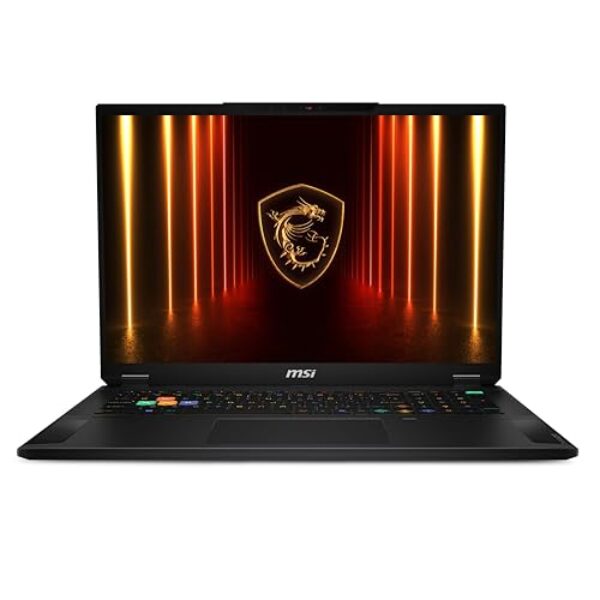MSI Laptop para jogos Stealth 18 HX AI 45.7 cm 120Hz UHD+: Intel Ultra 9-275HX, NVIDIA Geforce RTX 5090, 64GB DDR5, SSD NVMe de 2TB, Wi-Fi 7, Win 11 Pro: Preto A2XWJG-035US