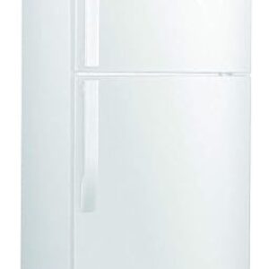 Nikai Geladeira de porta dupla de 323 litros totalmente sem gelo com prateleiras de vidro | Modelo nº NRF450F23W com 2 anos de garantia