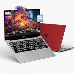 NIMO 15.6" Business Laptop, i5 12450H, 32GB RAM, 2TB SSD, Backlit Keyboard, Fingerprint Reader, 100W PD, Lightweight Notebook with FHD, 2 Years Warranty