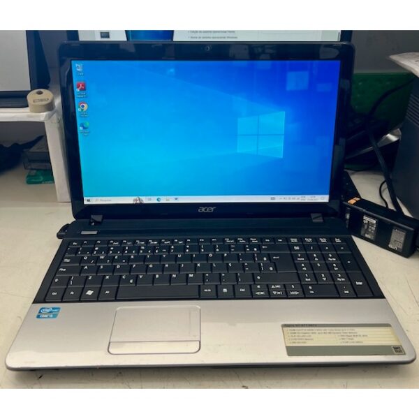 NOTEBOOK ACER ASPIRE E1-571 CORE i5 4GB RAM Acer E1-571 (Usado) NECESSITA SUBSTITUIÇÃ BATERIA