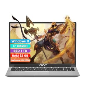 Notebook i7 13 Geração 32GB RAM 1TB SSD RTX2050 Ddr4 16in