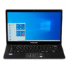 Notebook Multilaser Legacy Book PC311 Preto 14" 1366 px x 768 SSD eMMC 64 GB Intel J3710 4GB de Ram