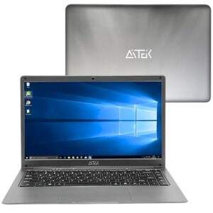 Notebook Tela 14" TN HD Processador Intel Celeron N4000 Dual-Core, 256GB SSD, 6GB RAM, Windows 10 Pro - Cinza