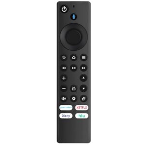 NTQinParts Controle remoto de substituição para TV de voz Hisense 43QD6QF 109.2 cm, 50QD6QF 127.0 cm, 55QD6QF 139.7 cm QD6 Series QLED 4K UHD Smart TV (modelo 2025)