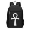 NUSDB Mochila Symbol para laptop de viagem egípcia antiga, para negócios, antifurto, fina, resistente, bolsa para computador universitária, presente para homens e mulheres, serve para notebook de 43