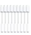 Pacote com 10 adaptadores USB C para fone de ouvido, adaptador de áudio USB C para 1/20.3 cm compatível com iPhone 16 15 Samsung Galaxy S25, S24, S23 Ultra, Note 20, iPad Pro, MacBook, Pixel XL e mais