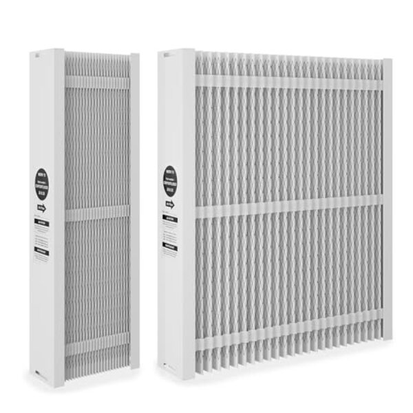 Pacote com 2 filtros EXPXXFIL0020 MERV-13 de substituição compatível com Bryant/Carrier EZ-Flex EXPXXFIL0020/EXPXXFIL0320 sistema de aquecimento e refrigeração, 51 x 63,5 x 12,7 cm