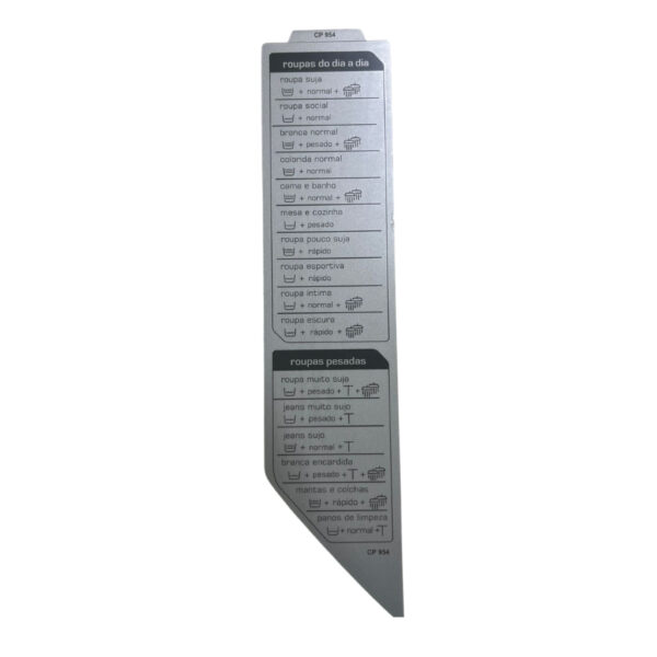 Painel Decorativo Adesivo P/ Lava-roupa Brastemp Bwc07a 7kg
