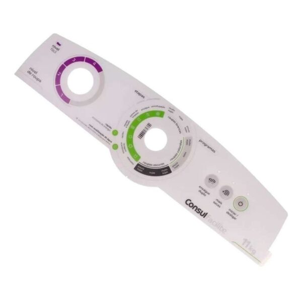 Painel Decorativo Para Lavadora De Roupas Consul Facilite 11kg CWE11 M&S - W10917242 MS7242