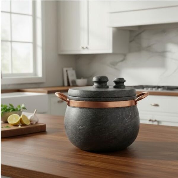 Panela de Pressão Pedra Sabão 5,0 Litros