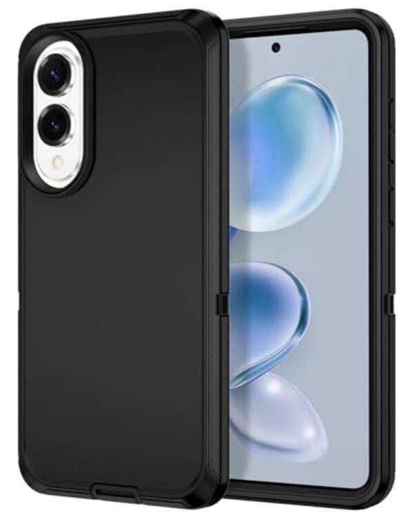 Paprose Capa resistente de 3 camadas para Samsung Galaxy S25 Edge [à prova de choque] [à prova de queda] [à prova de poeira] Capa de proteção total robusta de grau militar para Galaxy S25 Edge de 6,7