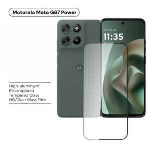 Para 2025 Motorola Moto G67 Power 5G G06 G06 Filme Temperado De Alta Definição Tela De Seda Película Protetora De Vidro