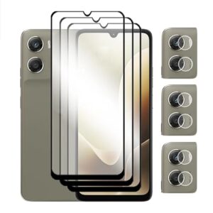 para Motorola Moto G06, Power Glass Tempered Glass 2.5d Full Cover Screen Screen Protetor de Filme