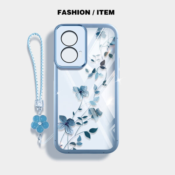 Para Motorola Moto G56 G86 G60 G40 Edge 50 60 Fusion 5G 60 G Stylus 2025 5G 40 50 Neo 50 Pro 60S 5G Flor Videira Plantas