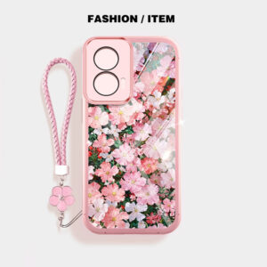 Para Motorola Moto G56 G86 G60 G40 Edge 50 60 Fusion 5G 60 G Stylus 2025 5G 40 50 Neo 50 Pro 60S 5G Linda Flor Mar Capa