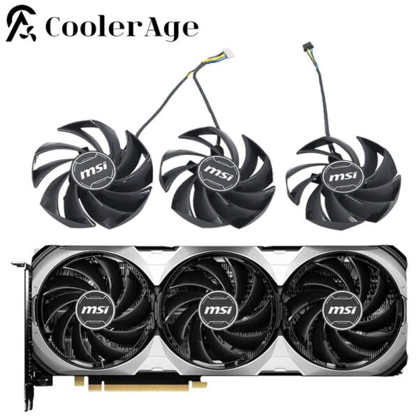 Para MSI GeForce RTX 4070 4070S 4070Ti 4070TiS Vento 3X 87MM PLD09210S12HH RTX4070 RTX4070S RTX4070Ti RTX4070Ti RTX4070T