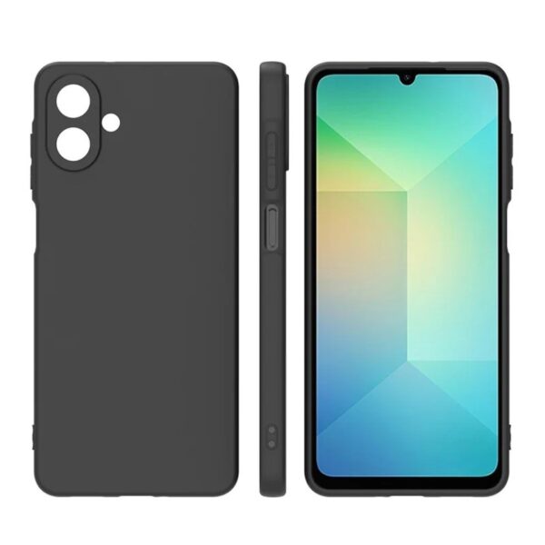 Para Samsung A07 4G Caso TPU Macio Fino Preto Fosco Silicone Galaxy A07 SM-A075F Capa Traseira GalaxyA07 A 07 Pára-Choqu