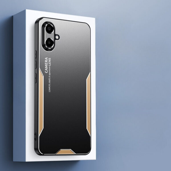 Para Samsung Galaxy A07 Caso De Metal Duro À Prova De Choque Completo Protetor Capa Traseira A07 Telefone Embalagem