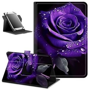 Para Walmart Onn Tablet Pro 2023 de 10,4 polegadas (modelo: 100110603) Capa protetora inteligente com rotação de 360 graus para tablet Walmart Onn Pro de 10,4 polegadas - rosa roxa