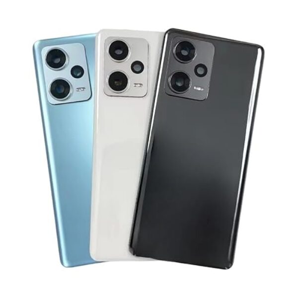 Para Xiaomi Redmi Note 12 Pro+ 5G – Capa traseira com bateria de substituição compatível (azul)