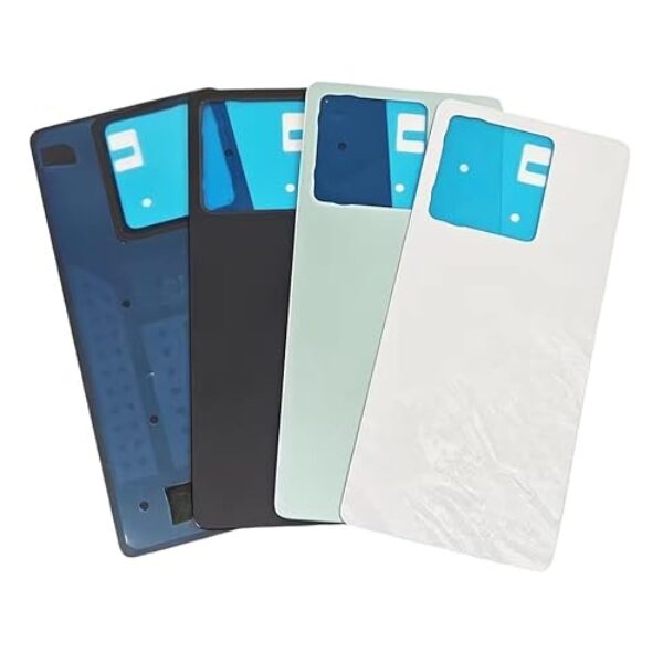 Para Xiaomi Redmi Note 13 5G (2312DRA50G) – Capa traseira com bateria de substituição compatível (branco ártico)