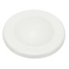 PATIKIL Coberturas de parede de tubo de 7,6 cm, ABS autoadesivo reservado, tampões de tubo de chuveiro redondos para banheiro cozinha ar condicionado furos decoração (tampa curta), branco