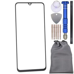 Peça de reparo de tela de vidro com adesivo OCA para Xiaomi Redmi A3 Pro 2409BRN2CG Preto