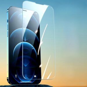 Película de vidro temperado de 3 peças para iPhone 16e 9H, dureza, alta definição, claridade, protetores de tela para iPhone 16e