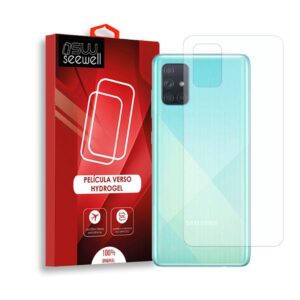 Película Gel Hydrogel paraTampa Traseira Samsung Galaxy A72 / A72 5G / A52 / A52 5G / A52s 5G / A22 / A22 5G / A03 / A03s / A03 Core / A13 5G
