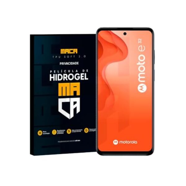 Película Hidrogel - Moto E32 - Privacidade