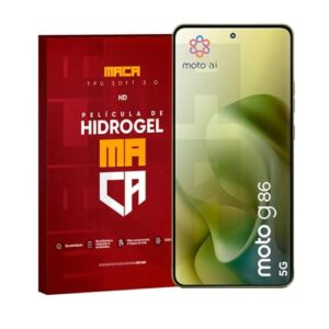Película Hidrogel Frontal Moto G86 Power 5g Transparente