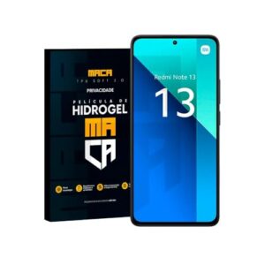 Película Hidrogel Redmi Linha Note 10frontal Privacidade
