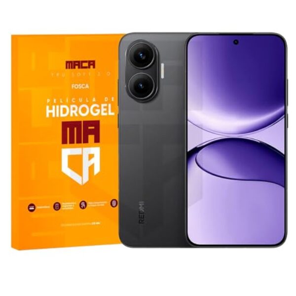 Película Hidrogel Redmi Turbo 4 Hd Ou Fosca Frente e Verso