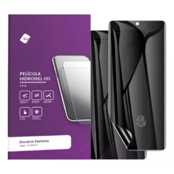 Película Hydrogel Privacidade Para Xiaomi Poco X6 5g / Poco X6 Pro 5G / Poco X6 Neo 5g